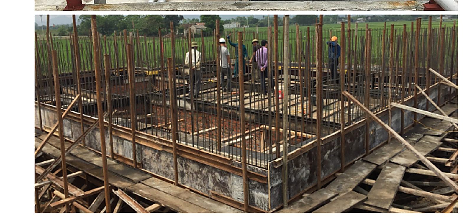 Thi công kết cấu bể xử lý nước thải tại nhà máy chế biến hải sản Ngọc Sơn